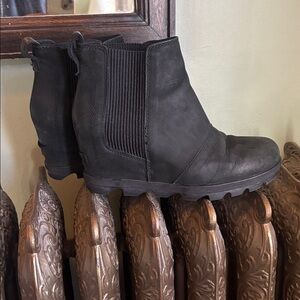 Sorel Wedged Booties